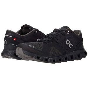 On Running Women’s Cloud X Low Top Running Sneakers Size 9 Black/Asphalt